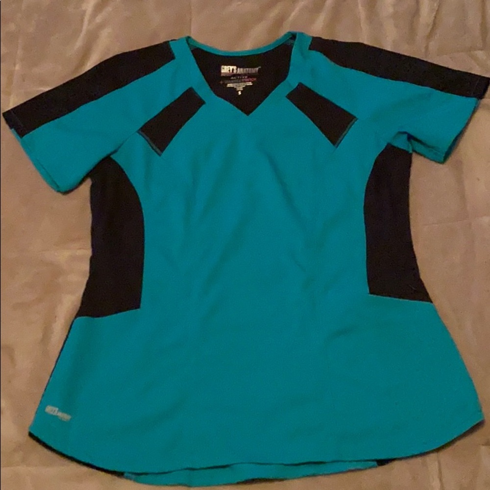 Grey’s Anatomy Active Spandex Stretch Scrub Top